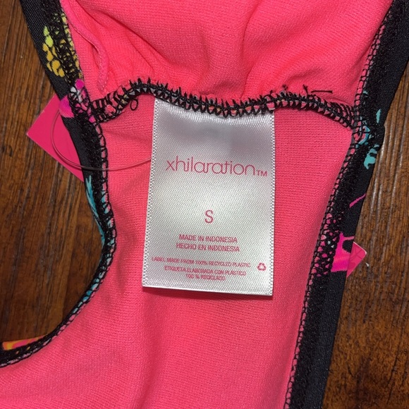Flamingo & Pineapple Bikini Top Size Small - Picture 5 of 8